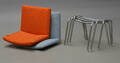 Hans J. Wegner. Lufthavnsstole betrukket med Hallingdal23
