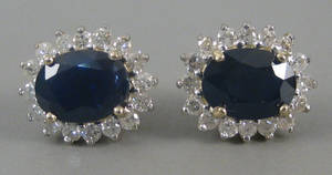 Par safir- og brillantørestikkere 2