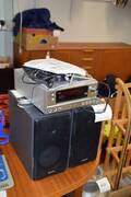 Hifi komponentsystem Sharp inkl 2 st högtalare