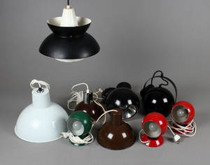 Louis Poulsen, Frandsen m.m. Søværnspendel, pendler samt væglamper 9