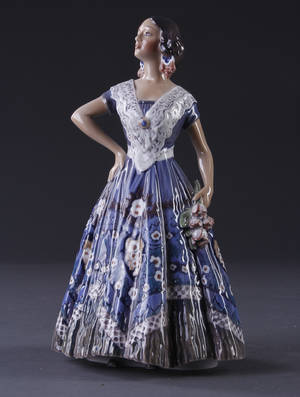 Dahl Jensen. Figur af porcelæn 1124