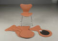 Læderovertræk til Arne Jacobsens 7´er stole, cognac model 3107 6