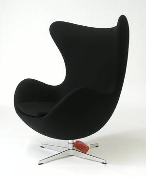 Arne Jacobsen, Egg Chair, für Fritz Hansen  Die Auktion ist annulliert - siehe Ware 1912116