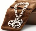 GUCCI. Armlænke med charms, sterling sølv