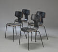 Arne Jacobsen. Fire T-stole, 4 