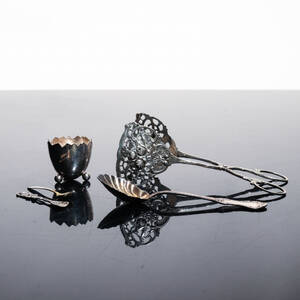 UPPLÄGGNINGSBESTICK, mm, silver
