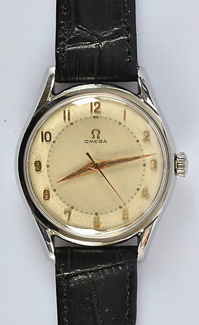 HERRARMBANDSUR, Omega, stål, 1956.