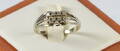 DIAMANTRING, vitguld 18K.