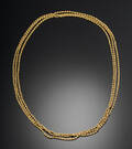 Lang halskæde af 18 kt guld ca. 222,5  cm