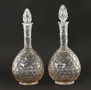 Karaffer med propp ett par, 181900-tal