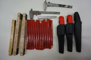 Snickar pennor tumstockar  knivar