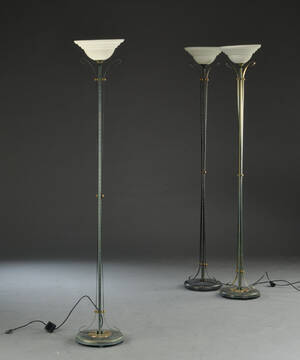 Tre standerlampe, uplight 3