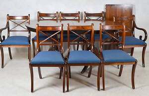 MATSALSGRUPP, 9 delar engelsk stil, 19002000-tal.
