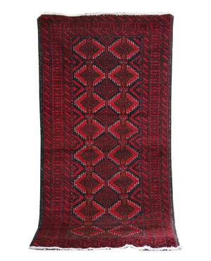 Handknuten matta, orientalisk