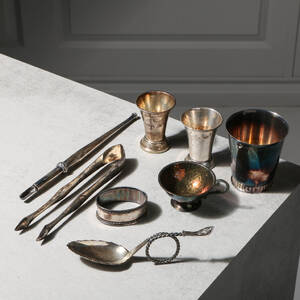 SILVERFÖREMÅL, 187g