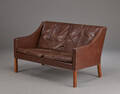 Børge Mogensen. To-pers. sofa, model 2208, teakben