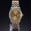 Rolex Datejust. Vintage herreur i 18 kt. guld og stål, ca. 1971 Denne vare er sat til omsalg under nyt varenummer 4356585