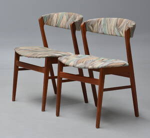 Dansk møbelproducent. To stole, teaktræ 2 Denne vare er sat til omsalg under nyt varenummer 4493145