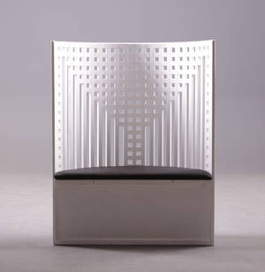 Charles Rennie Mackintosh 1868-1928. Willow Chair Settee