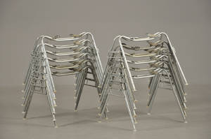 Charles Eames. H-stel i stål 12 