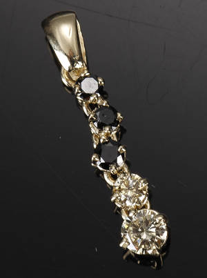 Diamantvedhæng, ca. 0.50 ct