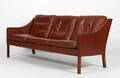 Børge Mogensen. Tre-personers sofa, model 2209.