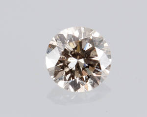 Uindfattet brillantsleben diamant, ca. 0.55 ct