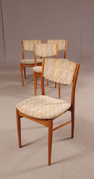 Stolar, 1900-talets mitt, 4 st