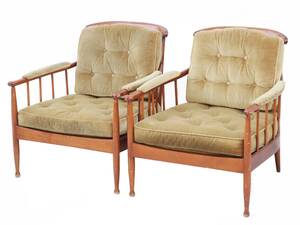 Fåtöljer ett par, Skrindan, Kerstin Hörlin Holmqvist för Nordiska Kompaniet