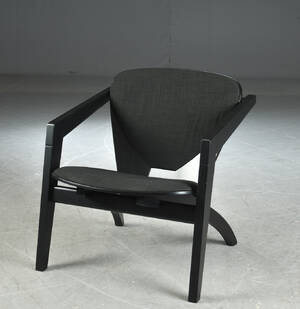 H. J. Wegner. Butterfly lænestol, lakeret bøgetræ. Model ge-46