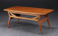 Dansk møbelproducent. Elevationsbord, teak