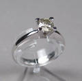 Solitairering ca. 0,57 ct.