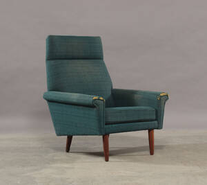 Dansk møbelproducent. Lænestol, 1960erne  Denne vare er sat til omsalg under nyt varenummer 4104366