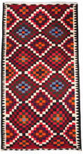 Persisk Kermanshah nomade-kelim, 323x168 cm.