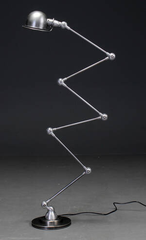 Jean Louis Domecq for Jieldé Lyon. Standerlampe, fem arme 