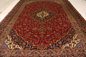 Persisk matta. Kashan 381x278 cm.