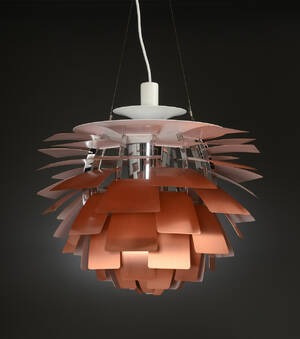 Poul Henningsen. Koglen i kobber, Ø 60 cm