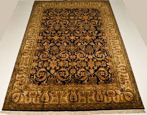 Kashmir Tabriz tæppe, 268x367 cm.