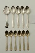 Parti bestick, Silver