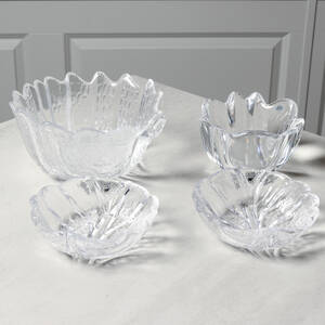 ORREFORS, 4 st skålar