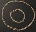 Bismark. Halskæde i forløb og armbånd, 8 kt guld 2 Denne vare er sat til omsalg under nyt varenummer 4315122