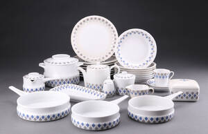 Lyngby. Service af porcelæn 29