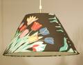JOSEF FRANK TAKARMATUR FÖR FIRMA SVENSKT TENN, STÄMPLAD I ARMATUREN SVENSKT TENN NR 2560, SKÄRMENS MÅTT DIAM 47, HÖ 26 CM