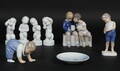 Kgl.P BG Porcelænsfigurer, De fire Piner mfl 8