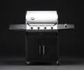 Barbeque Gasgrill med 4 gasblus samt 1 sideblus