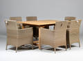 Havemøbelsæt, Teak, polyrattan7