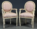 Par lænestole i fransk stil, 20årh. 2 Denne vare er sat til omsalg under nyt varenummer 4763242