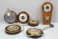 BAROMETRAR, 6 st, bl.a. teak, 1900-tal