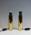 2 Tischlampen in goldener Farbe 2 