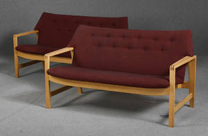 Dansk møbelproducent, 2 personers sofaer 2 Denne auktion er annulleret - se nu vare 1918070